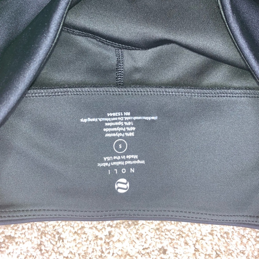 Noli Yoga Black Neon Lime Cheetah Leggings Size S - Picture 6 of 7